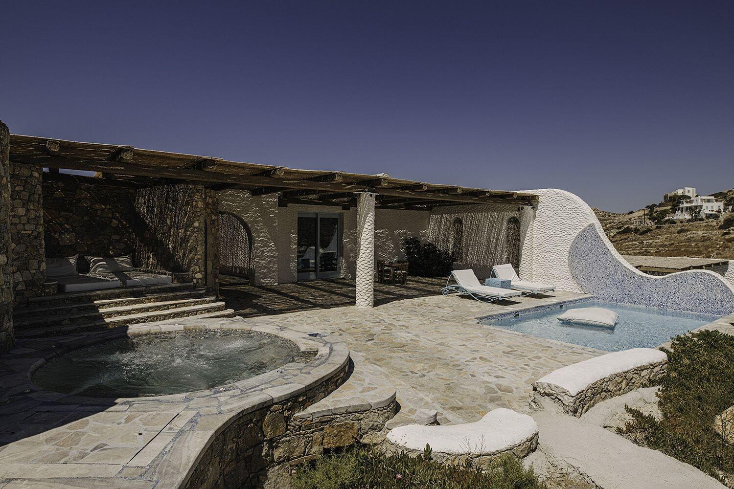 Agalia Luxury Suites Koumpara Exterior photo