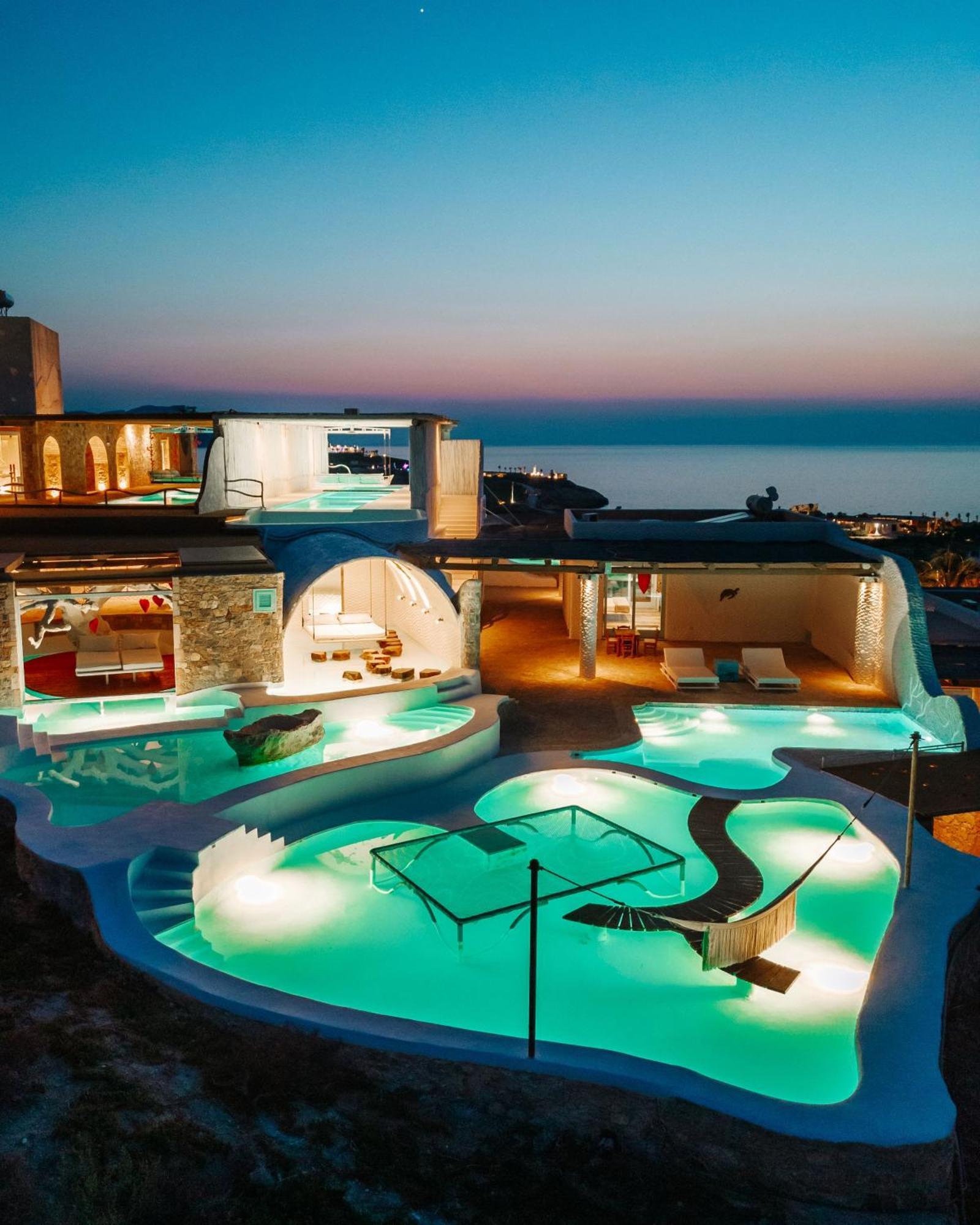 Agalia Luxury Suites Koumpara Exterior photo